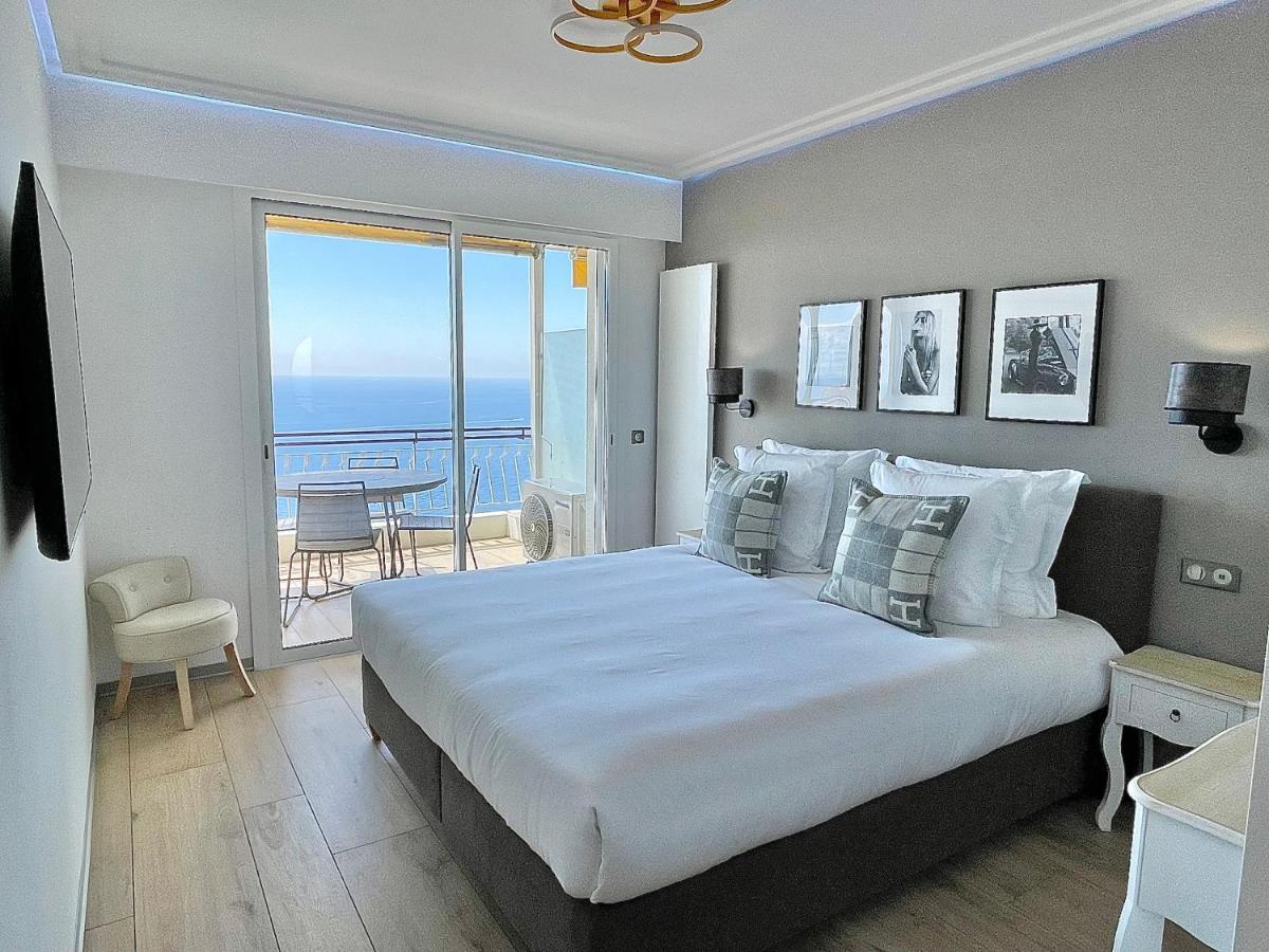Mybluevista Luxury Panoramic Sea View Apartments Cap D Ail Near Monaco Cap-d'Ail Ngoại thất bức ảnh