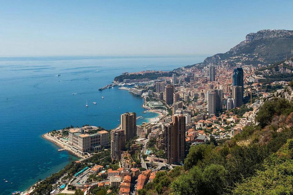 Mybluevista Luxury Panoramic Sea View Apartments Cap D Ail Near Monaco Cap-d'Ail Ngoại thất bức ảnh