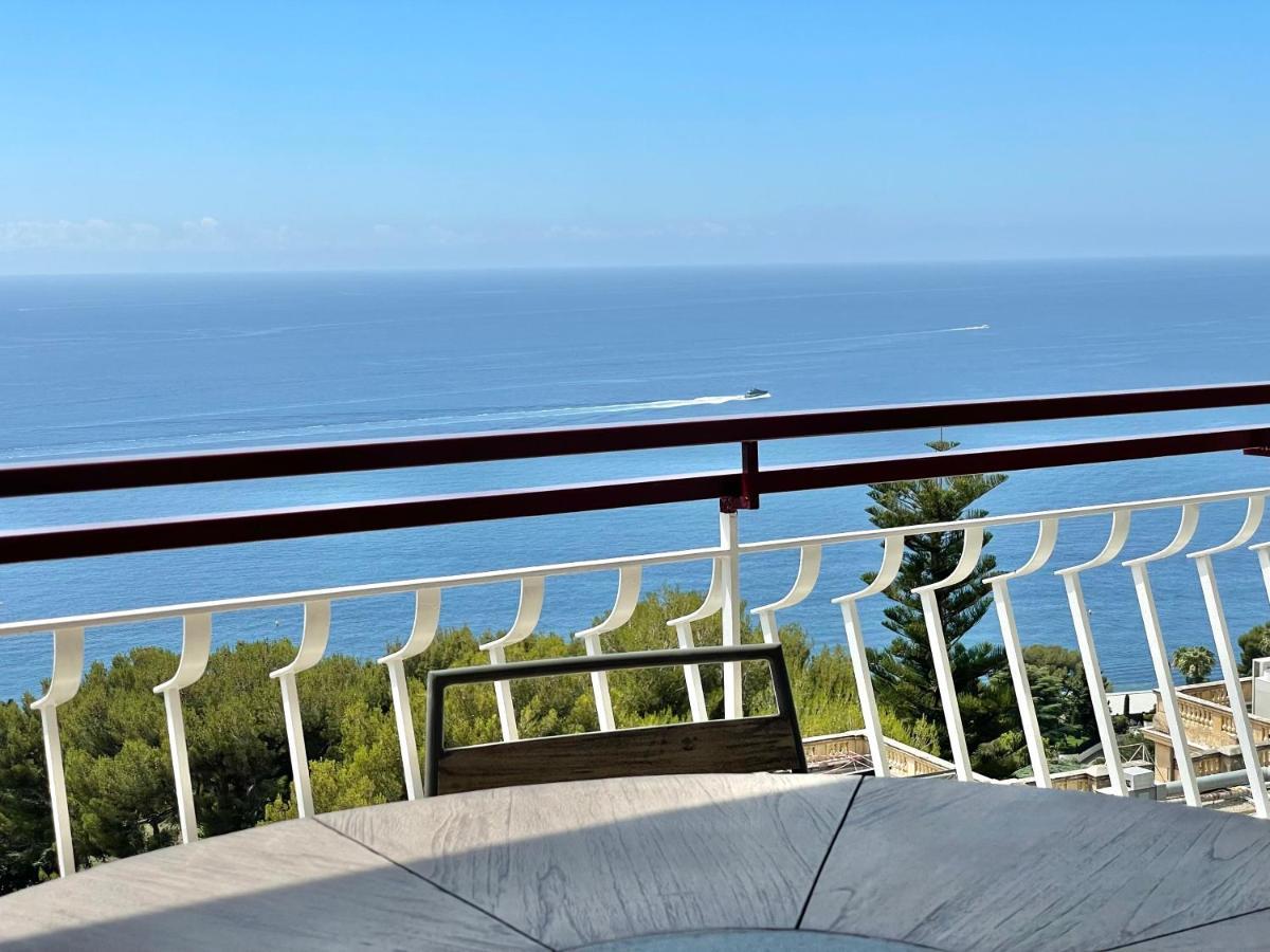 Mybluevista Luxury Panoramic Sea View Apartments Cap D Ail Near Monaco Cap-d'Ail Ngoại thất bức ảnh